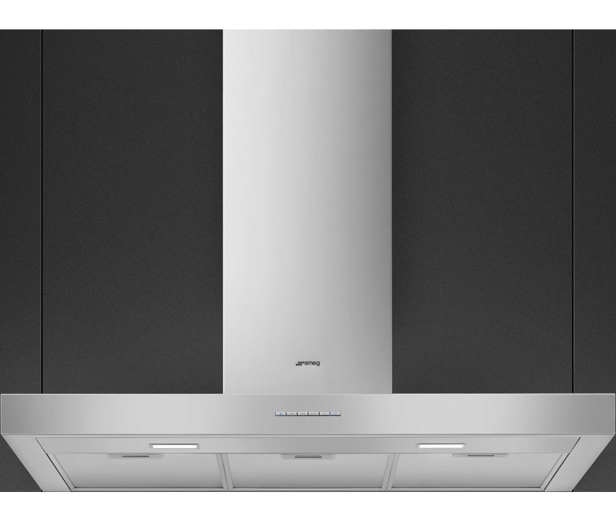De Smeg KBT900XE heeft een plat blokmodel design uitgevoerd in roestvrijstaal