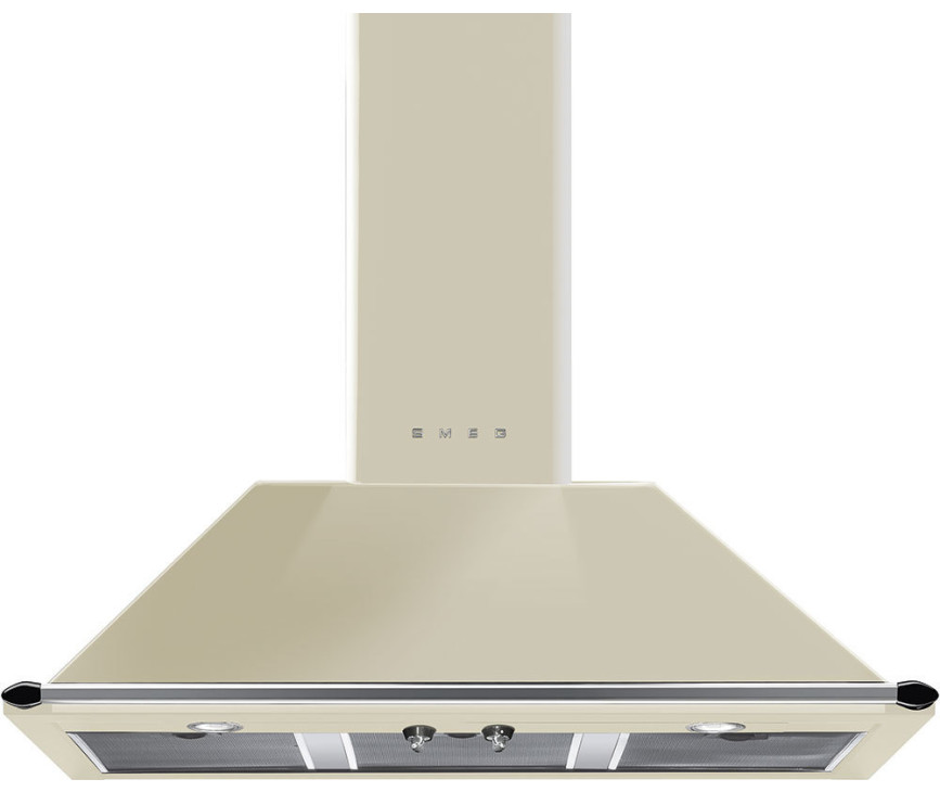 Smeg KT100PE wand afzuigkap crème - 100 cm breed - Victoria serie