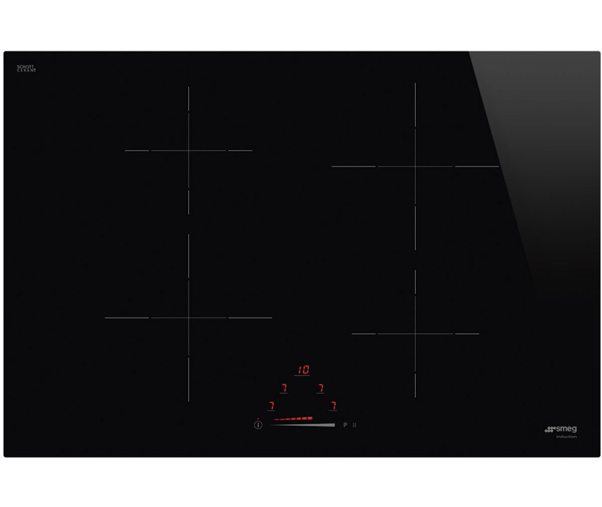 Smeg SI4742D inbouw inductie kookplaat - 75 cm. breed