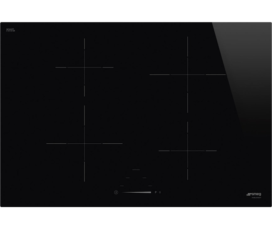Smeg SI4742D inbouw inductie kookplaat - 75 cm. breed