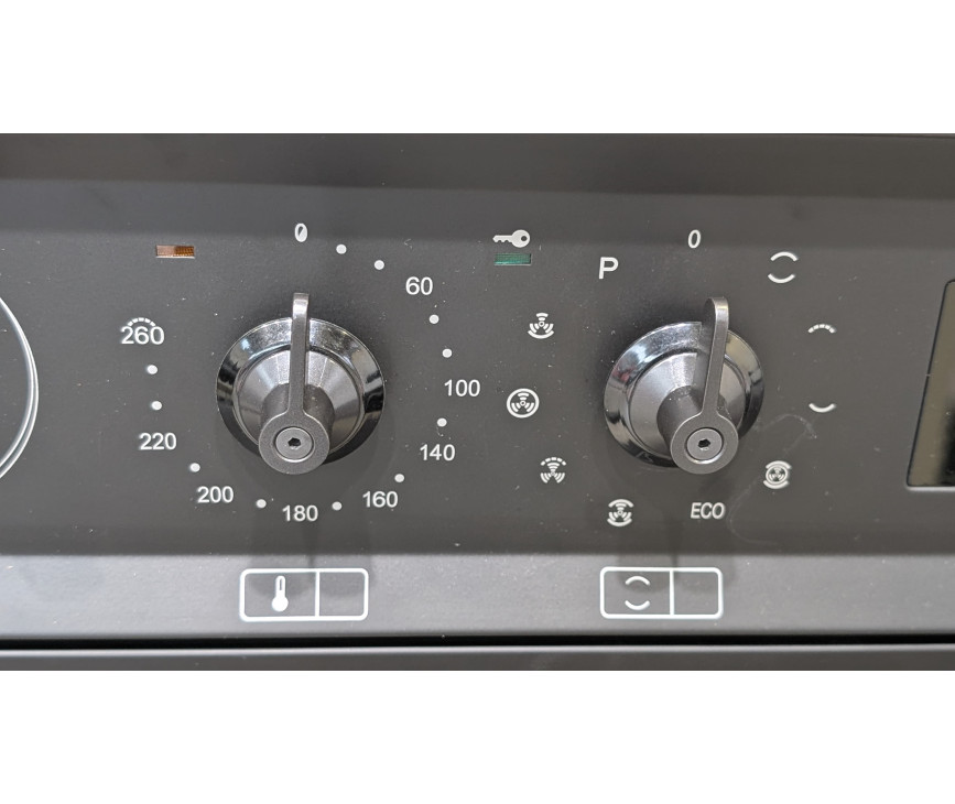 Smeg C92IPN2 inductie fornuis - mat zwart - dubbele oven