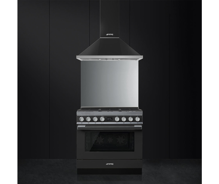 De Smeg KPF9AN is goed te combineren met het Smeg CPF9GMAN fornuis