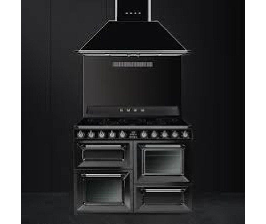 Smeg TR4110IBL2 inductie fornuis - 110 cm breed - zwart