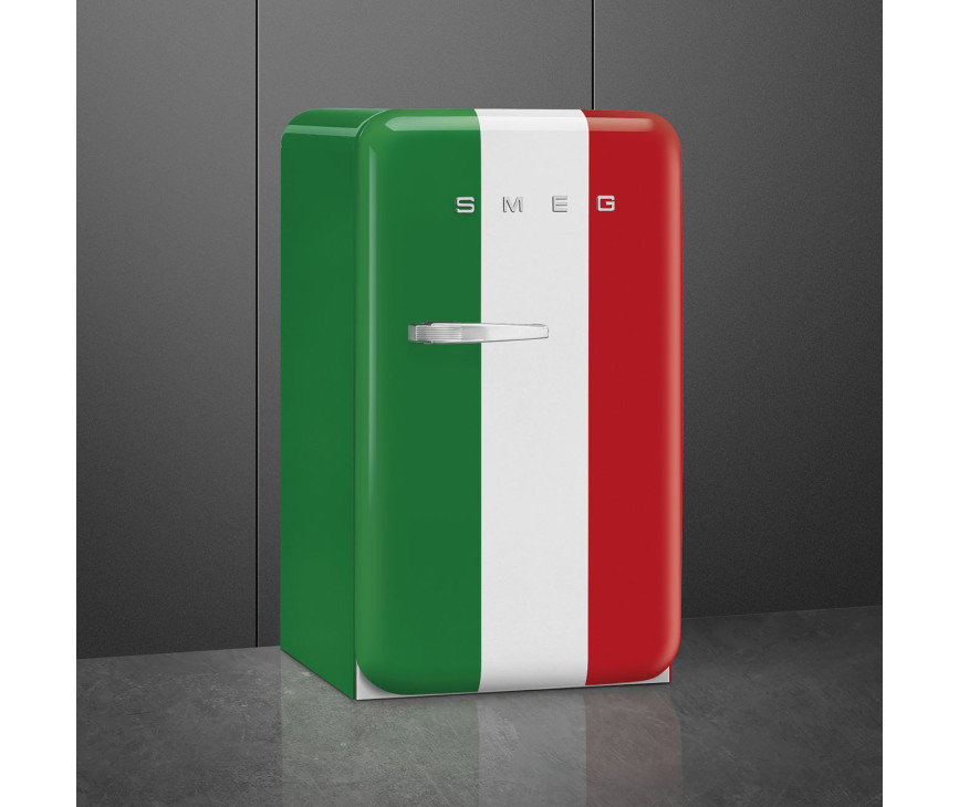 Smeg FAB10HRDIT5 koelkast tricolore - rechtsdraaiend