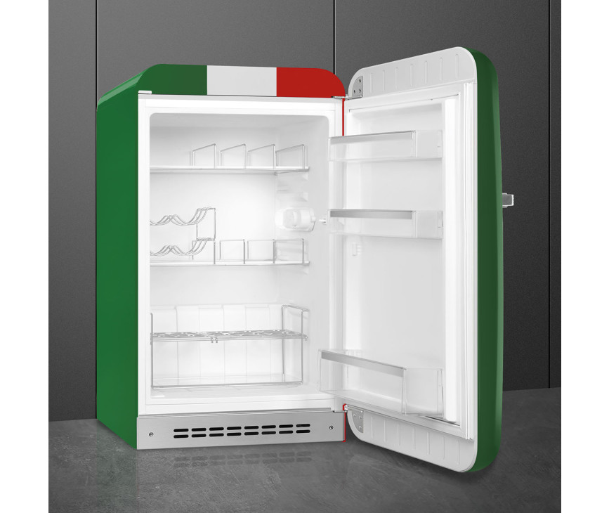 Smeg FAB10HRDIT5 koelkast tricolore - rechtsdraaiend