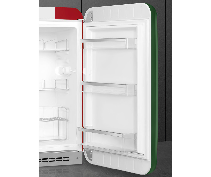 Smeg FAB10HRDIT5 koelkast tricolore - rechtsdraaiend