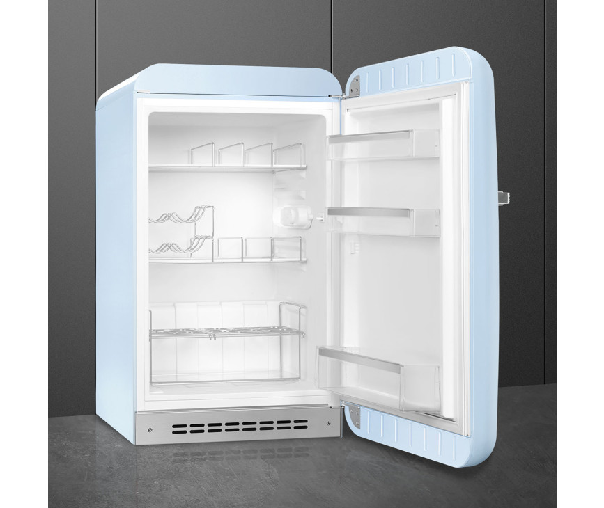 Smeg FAB10HRPB5 pastelblauwe koelkast - rechtsdraaiend