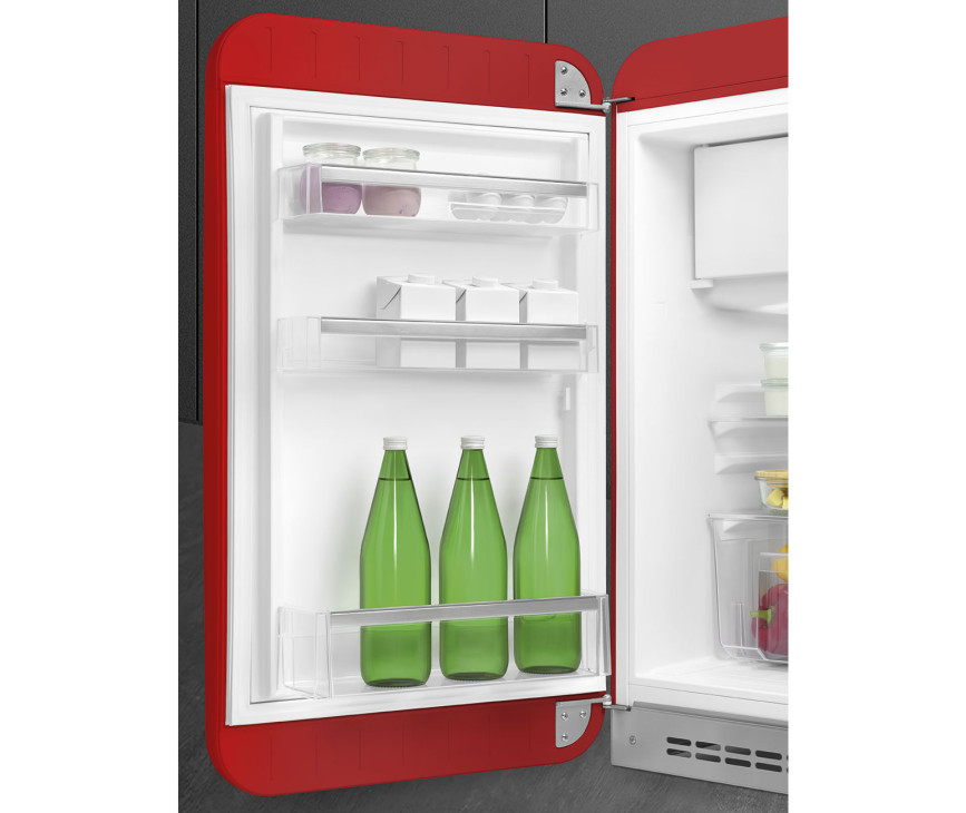 Smeg FAB10LRD5 koelkast rood - linksdraaiend