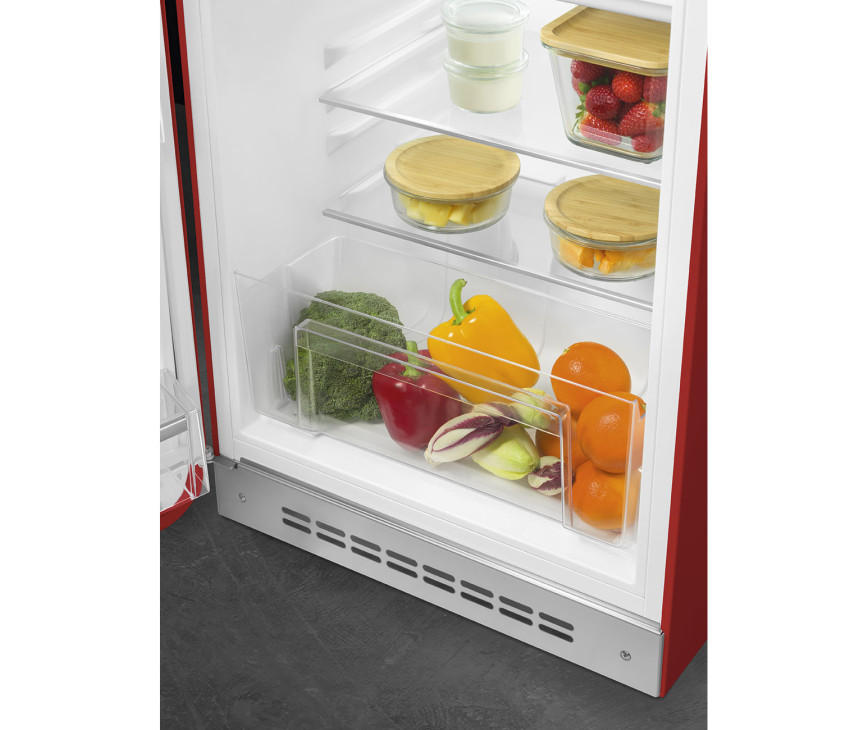 Smeg FAB10LRD5 koelkast rood - linksdraaiend