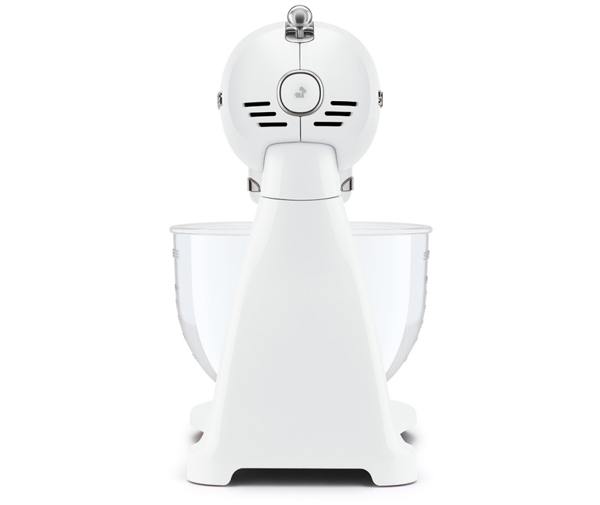 Smeg SMF13WHEU keukenmachine - volledig wit met glazen mengkom