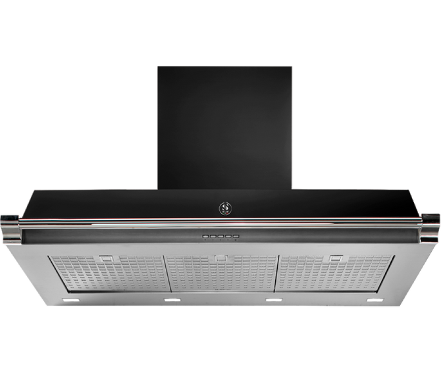 Steel AKL100 wand afzuigkap - Ascot - 100 cm. breed