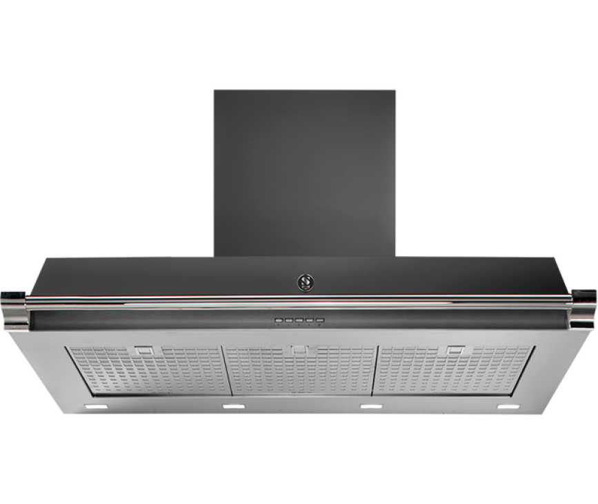 Steel AKL100 wand afzuigkap - Ascot - 100 cm. breed