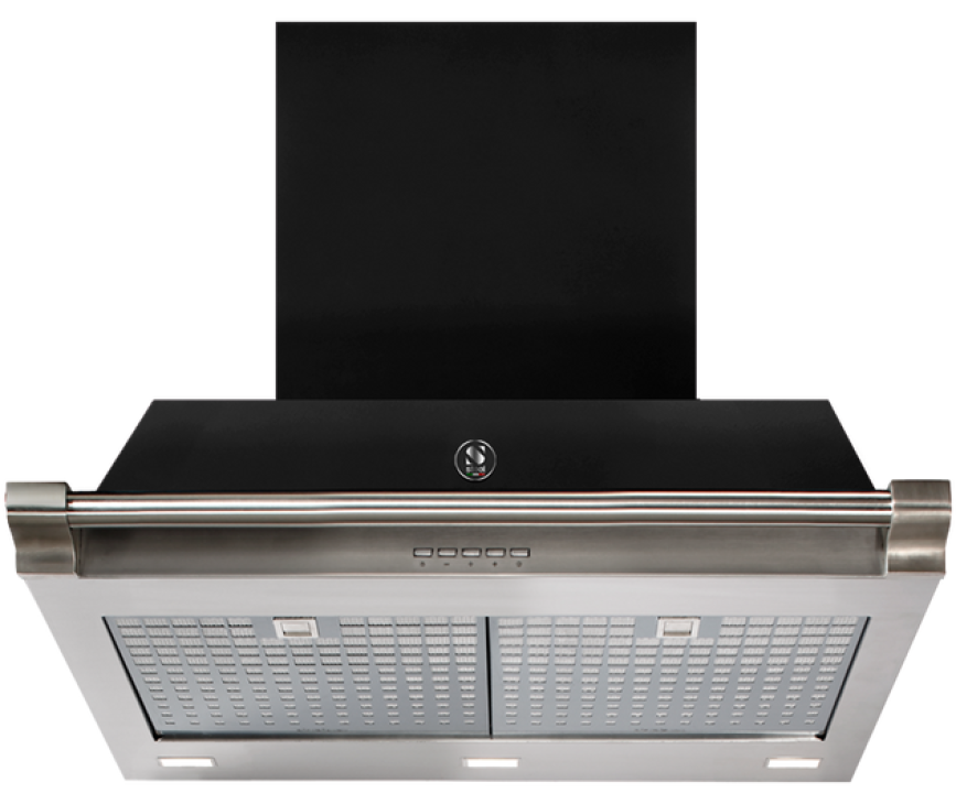 Steel AKL70 wand afzuigkap - Ascot - 70 cm. breed