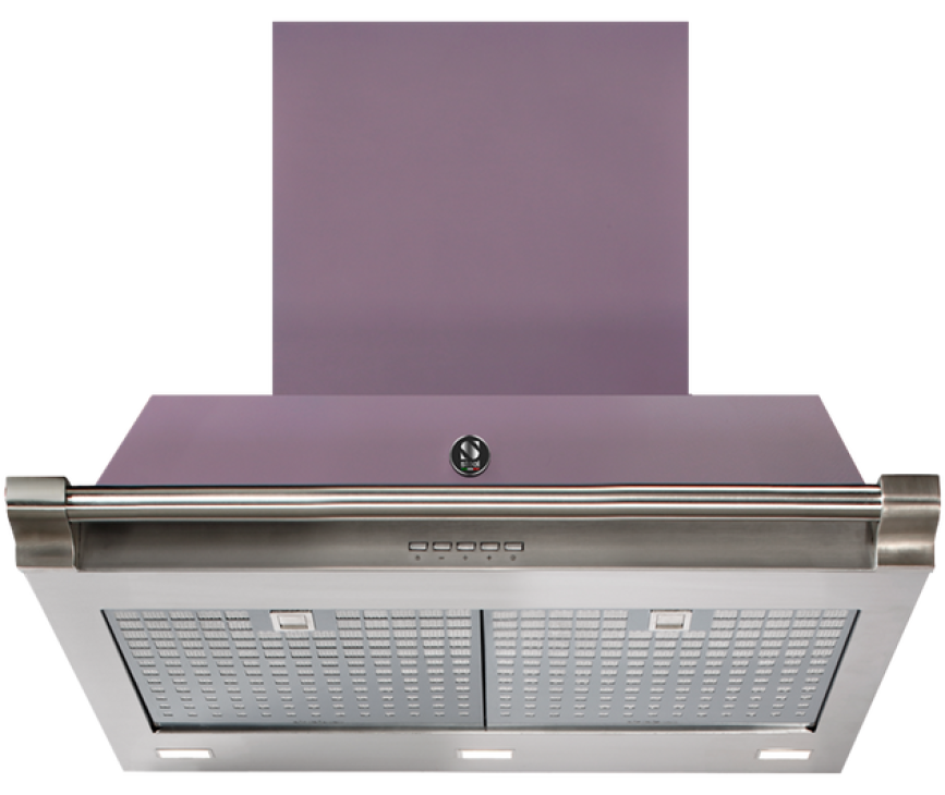 Steel AKL70 wand afzuigkap - Ascot - 70 cm. breed