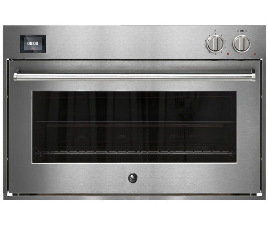 Steel EQFE9 inbouw oven - 90 cm. breed - roestvrijstaal