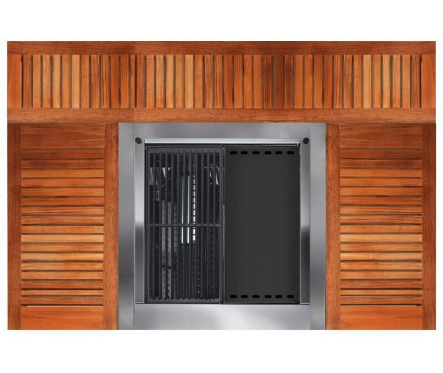 Steel Green 70 I7C-2 barbecue compleet