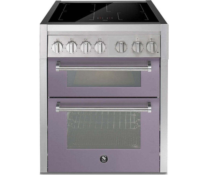 Steel GQ7SF-4I inductie fornuis met dubbele oven - 70 cm breed