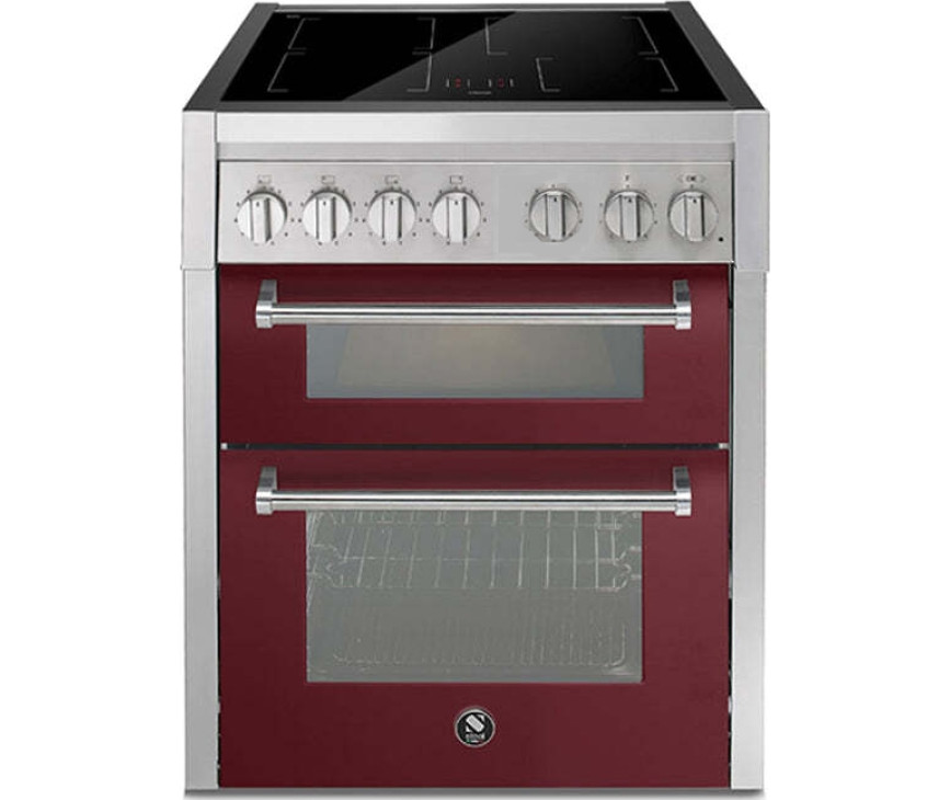 Steel GQ7SF-4I inductie fornuis met dubbele oven - 70 cm breed