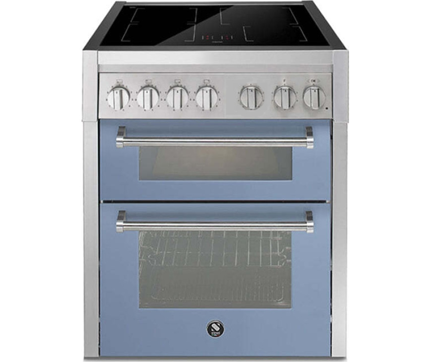 Steel GQ7SF-4I inductie fornuis met dubbele oven - 70 cm breed