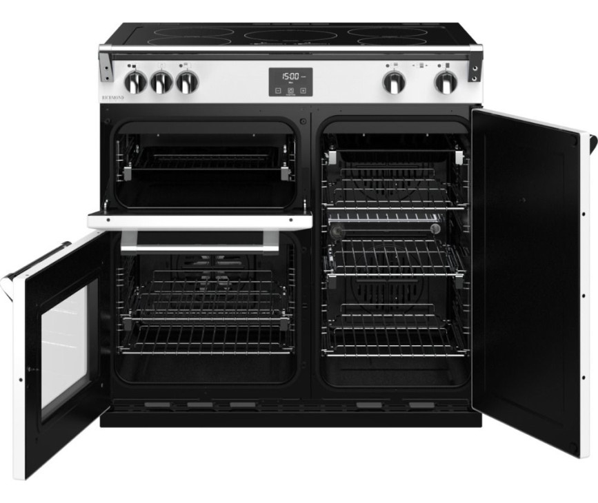 Stoves RICHMOND S900 EI Deluxe Icy White inductie fornuis
