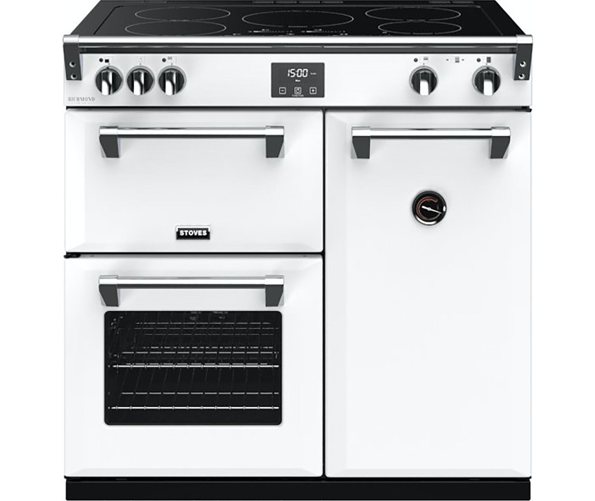 Stoves RICHMOND S900 EI Deluxe Icy White inductie fornuis