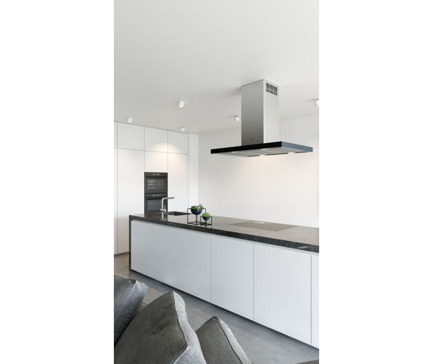 V-Zug AiroClearWall V6000 90 cm XL wand afzuigkap - 90 cm. breed