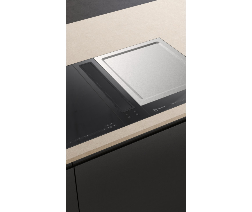 V-Zug CookTop Teppan Yaki I40 inbouw teppan yaki bakplaat