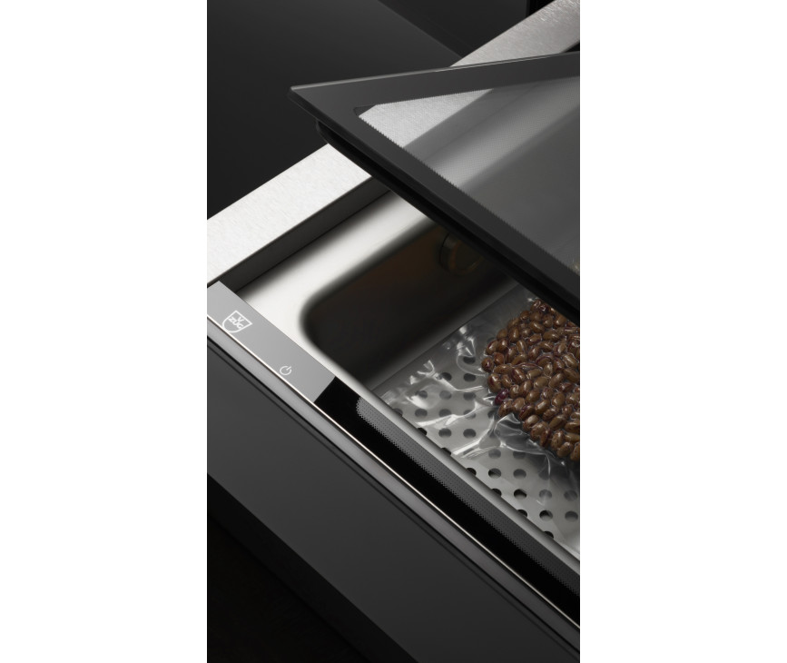 V-Zug VacuDrawer V6000 14 Zwart Glas inbouw vacumeerlade