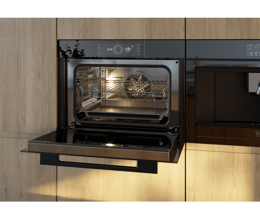 V-Zug Steamer V4000 45 Zwart Glas inbouw stoomoven
