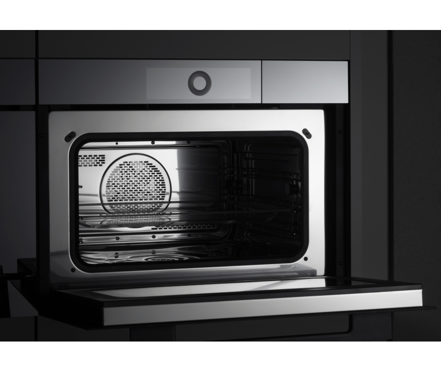 V-Zug Steamer V4000 45 Zwart Glas inbouw stoomoven