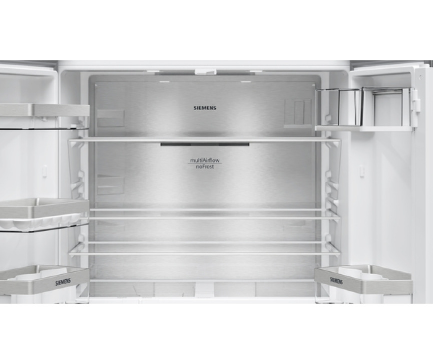 Siemens KF96NAXEA side-by-side koelkast - black inox-antifingerprint 