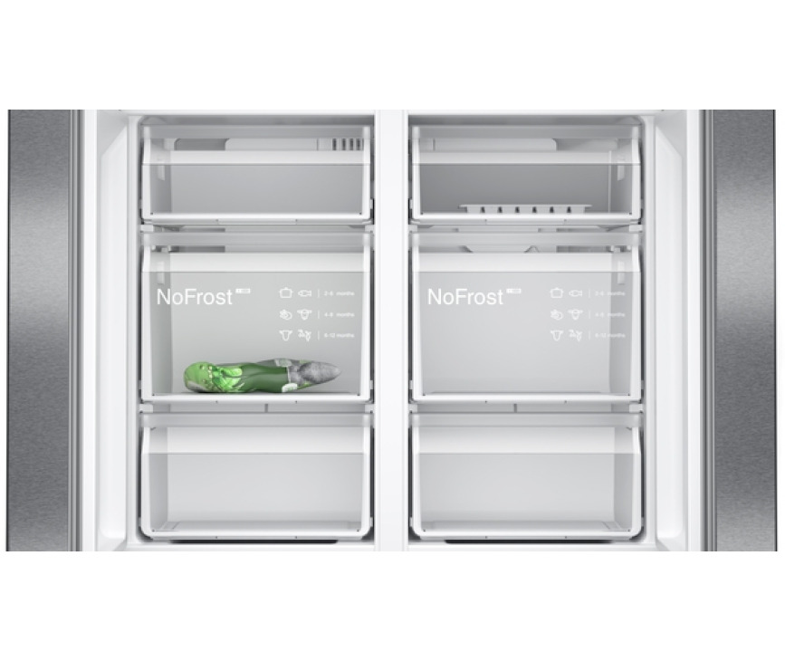 Siemens KF96NAXEA side-by-side koelkast - black inox-antifingerprint 