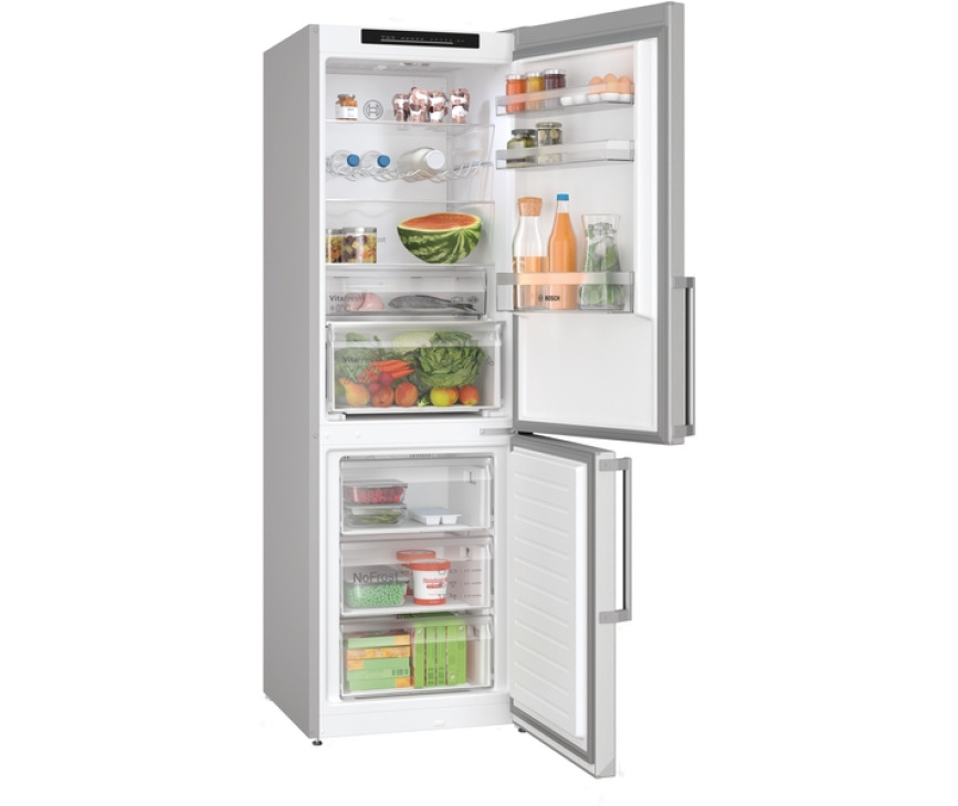 Bosch KGN36VLDT vrijstaande koelkast - rvs-look