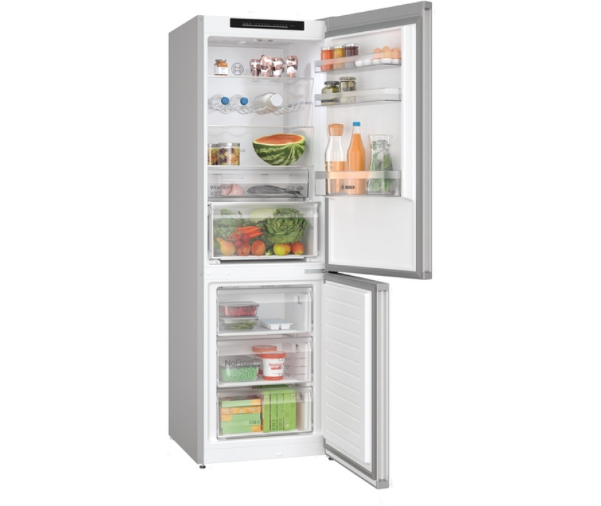 Bosch KGN362LDF vrijstaande koelkast - rvs-look