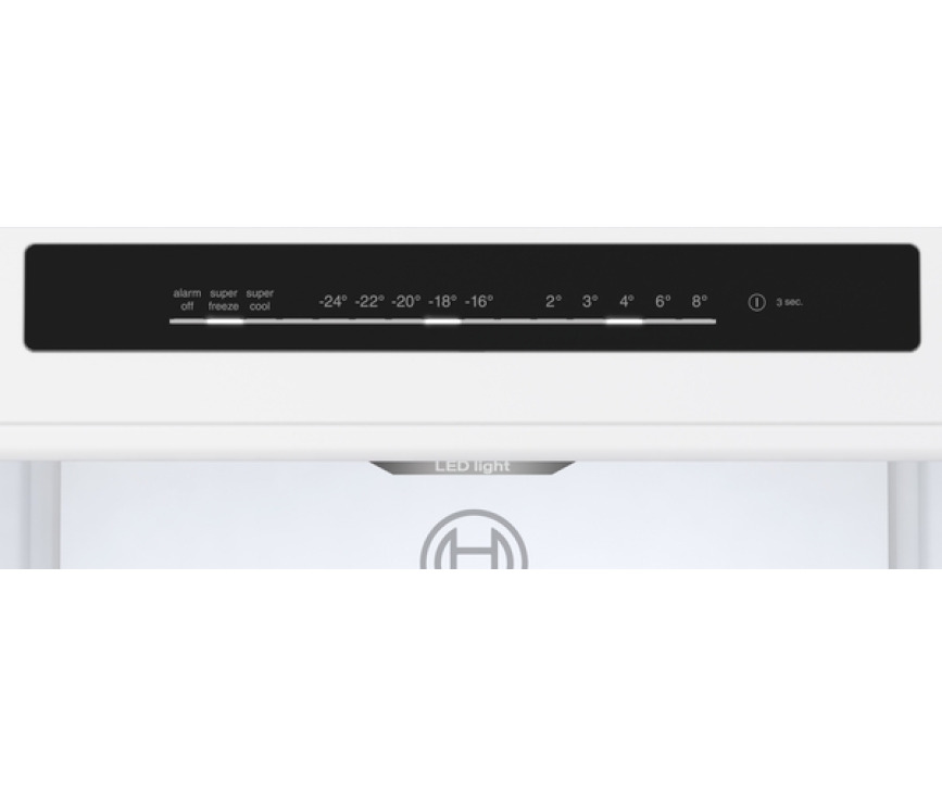 Bosch KGN36VLDT vrijstaande koelkast - rvs-look