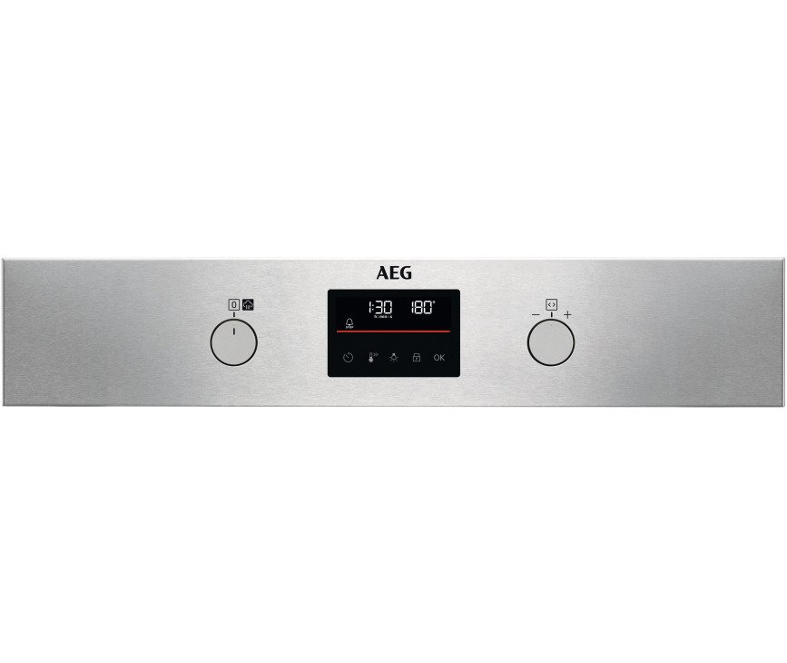 AEG BPB355061M inbouw oven - rvs - SteamBake - pyrolyse
