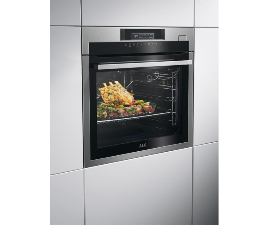 AEG BSE782220M stoomoven rvs inbouw