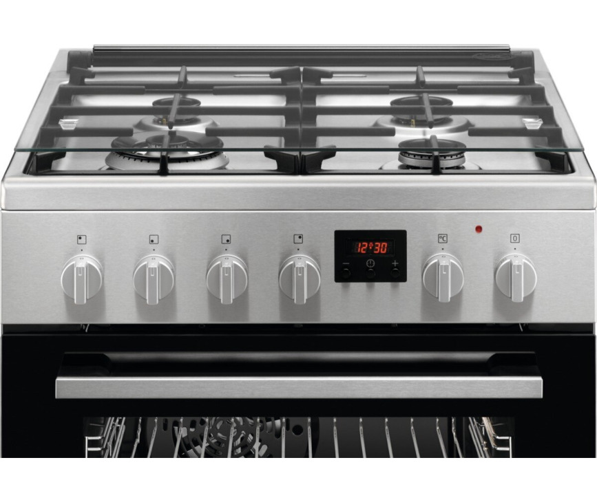 AEG CKB64412BM gas fornuis - roestvrijstaal - 60 cm. breed