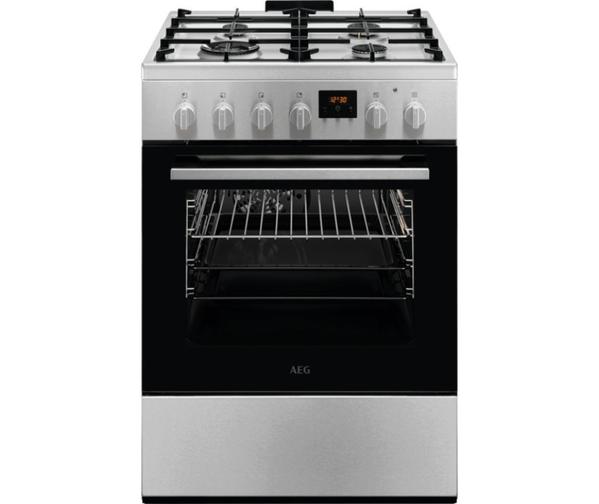 AEG fornuis gas rvs CKB64415BM