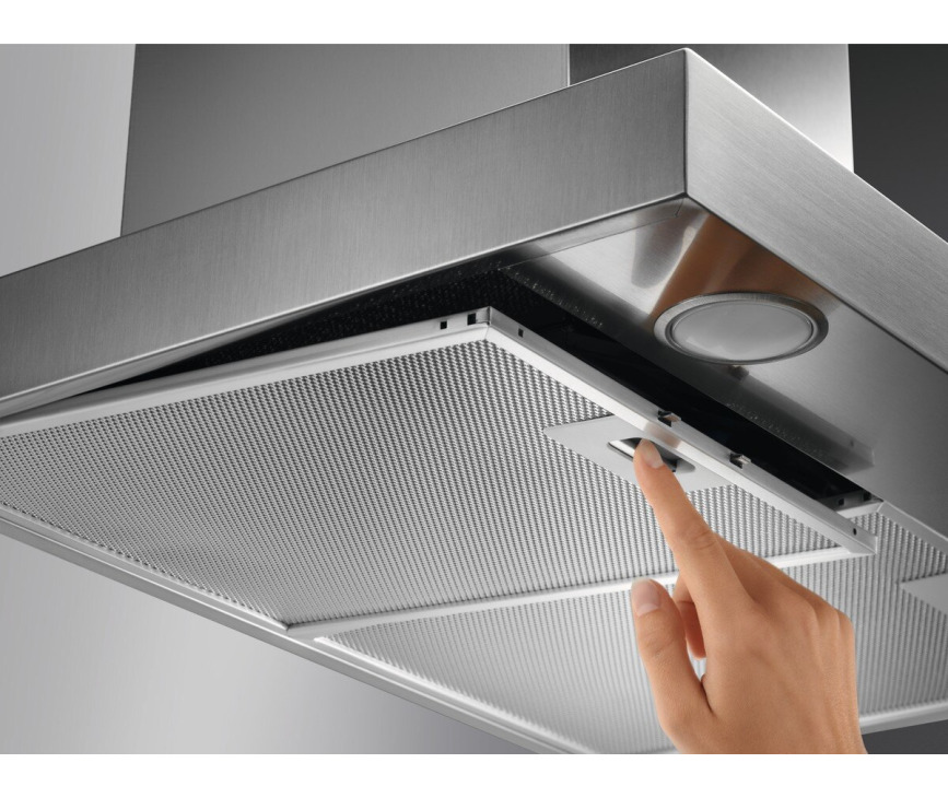 AEG DBB3651M wand rvs afzuigkap - 60 cm. breed