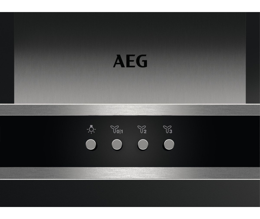 AEG DBB3651M wand rvs afzuigkap - 60 cm. breed