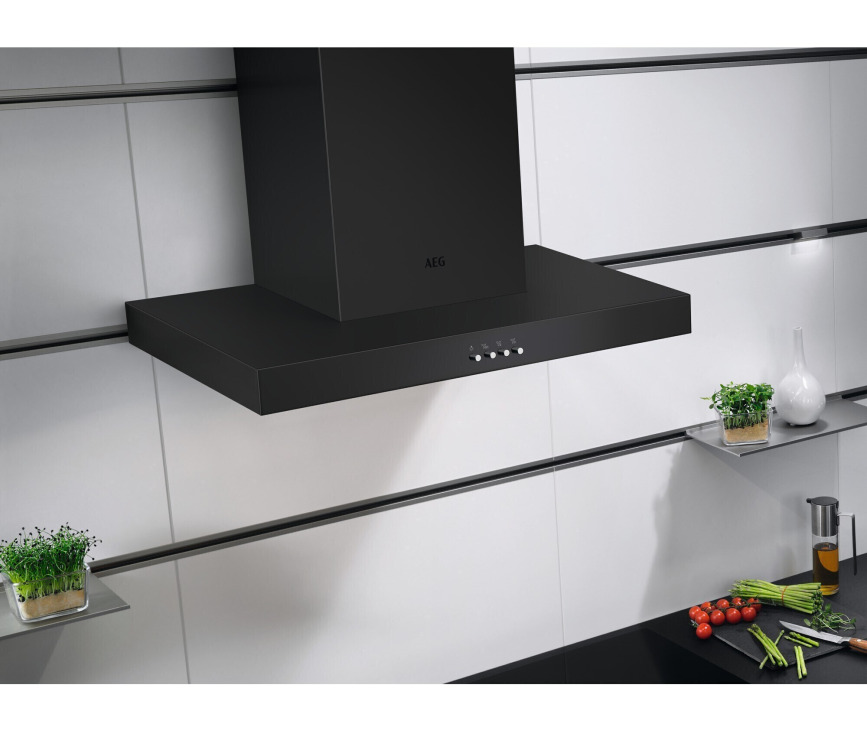 AEG DBE3650R wand afzuigkap - mat zwart - 60 cm breed