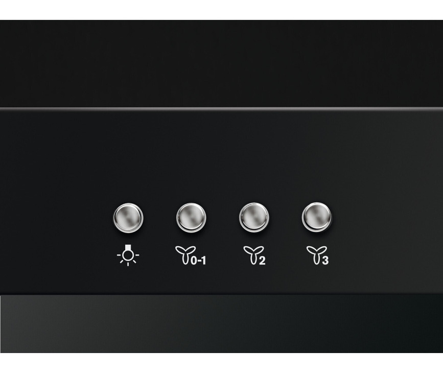 AEG DBE3650R wand afzuigkap - mat zwart - 60 cm breed