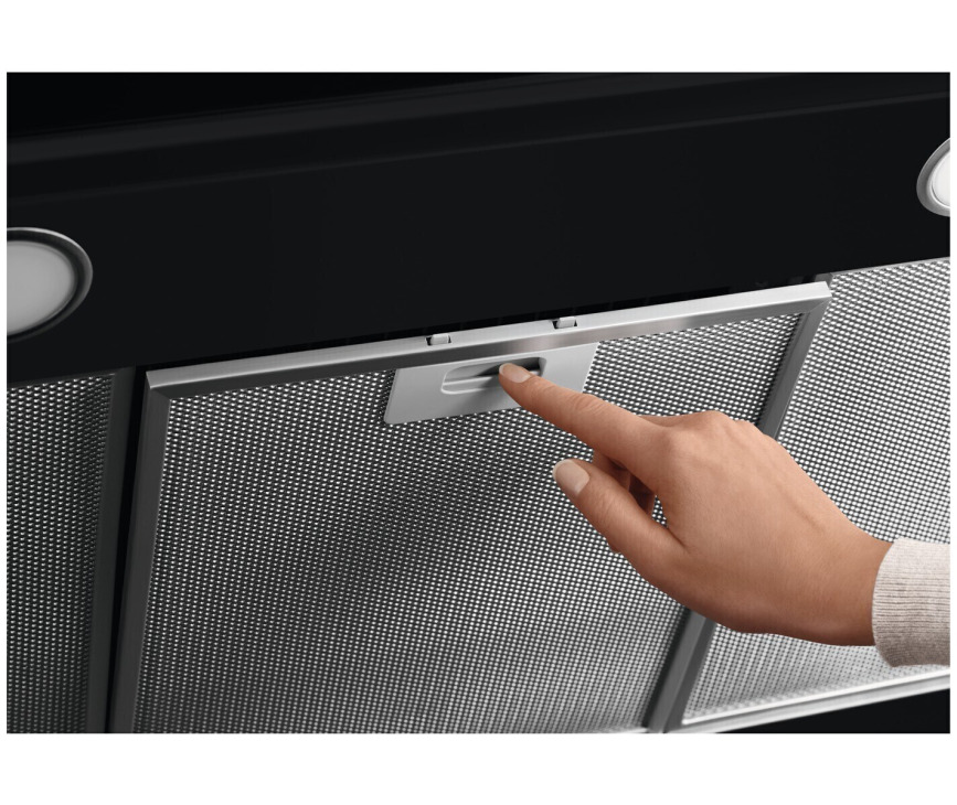 AEG DBE5981HR wand afzuigkap - mat zwart - 90 cm breed