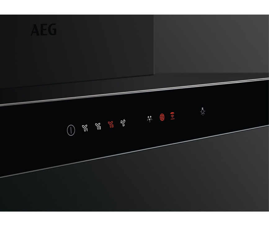 AEG DBE5981HR wand afzuigkap - mat zwart - 90 cm breed