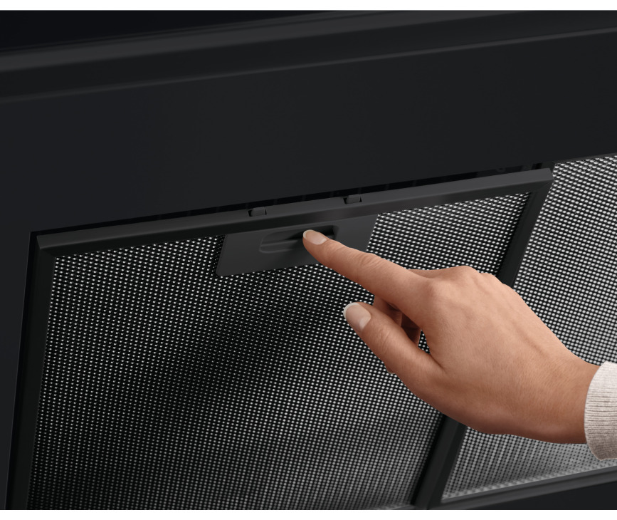 AEG DBE5982HR wand afzuigkap - mat zwart - 90 cm.