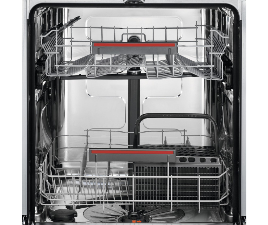 AEG FEB52630ZM inbouw vaatwasser - rvs bedieningspaneel