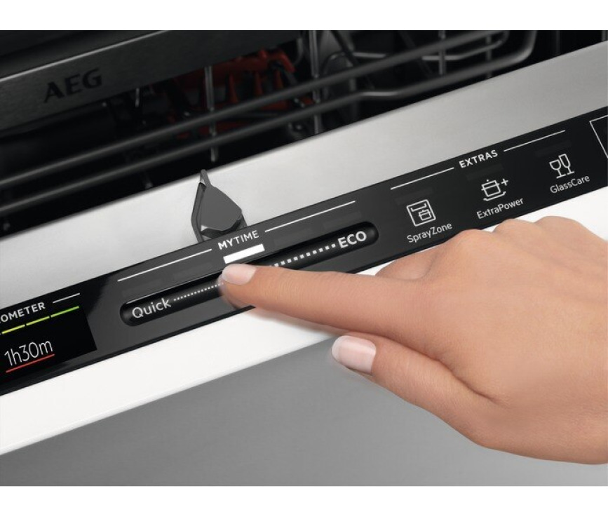 AEG FSE62417P smalle inbouw vaatwasser
