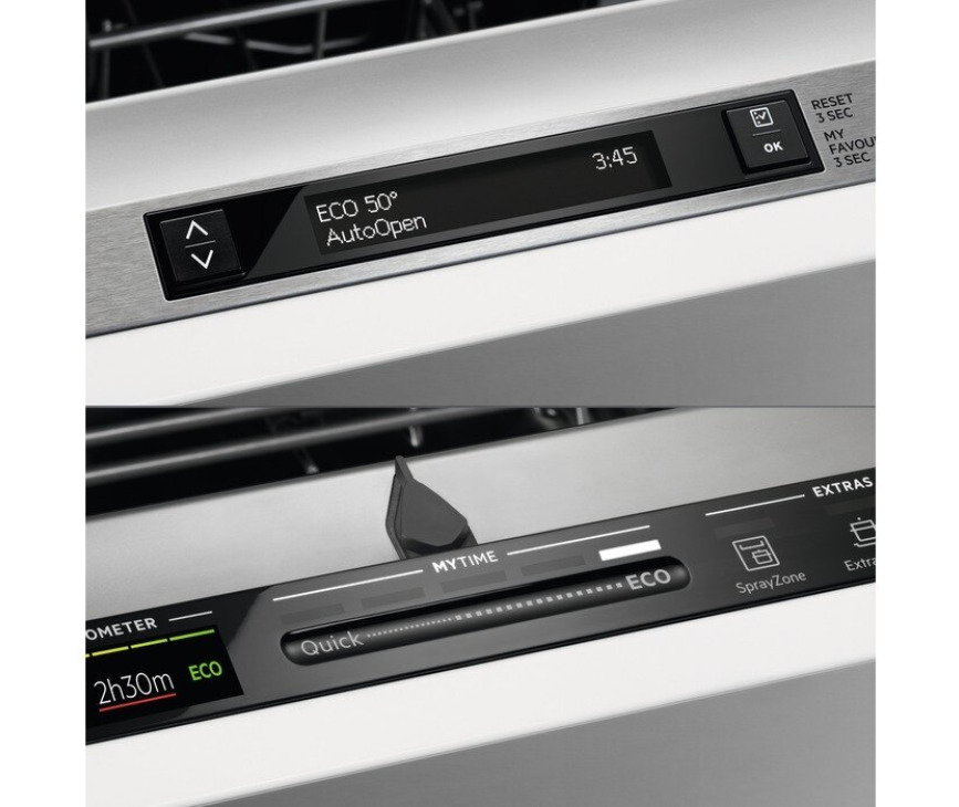 AEG FSE62417P smalle inbouw vaatwasser