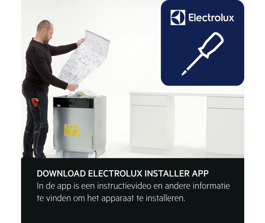 AEG FSE63637P inbouw vaatwasser - Ook voor Ikea keuken outlet